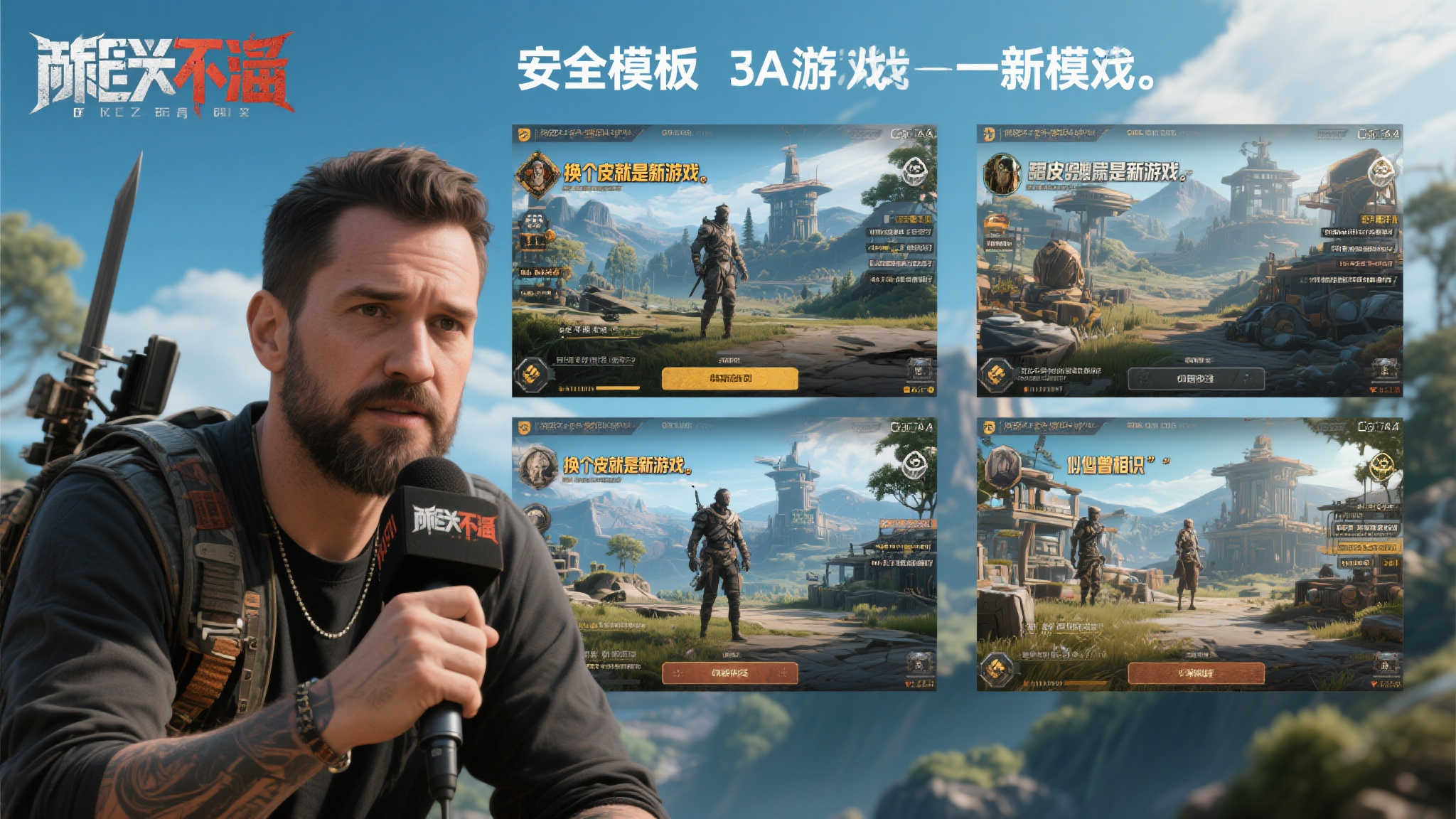 为何说3A游戏像一个模子
不可否认，3